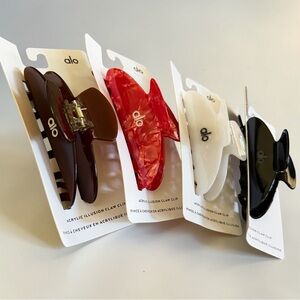 Alo yoga hair claw clips